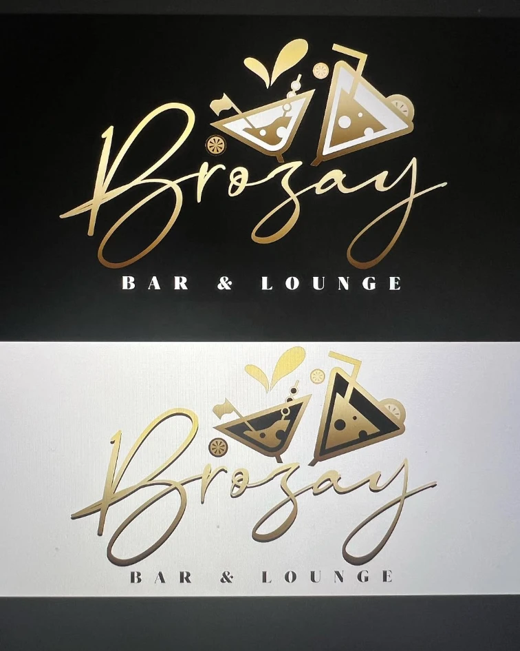 luxury bar and lounge logo design for nightlife branding in New York, Dubai, London, Toronto, and Los Angeles